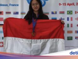 Danica Odelia Cetak Sejarah! Raih Emas Pertama Indonesia Hingga Kejuaraan Matematika EGMO