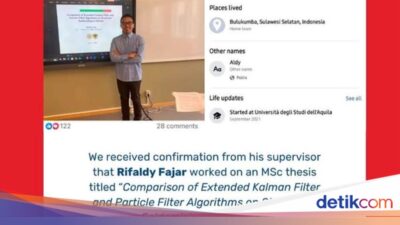 Rifaldy Fajar Bukan Penerima Beasiswa Erasmus Mundus