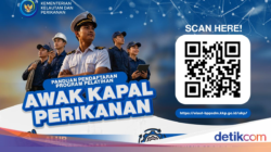 KKP Buka Rekrutmen Awak Kapal Perikanan, Lulusan SD Bisa Daftar