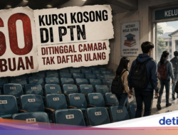 Bagaimana Nasib 60 Ribuan Bangku PTN ‘Ditinggal’ Camaba Tak Daftar Ulang?