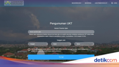 Daftar UKT UIN Raden Intan Lampung 2026, Jalur Mandiri Tak Ada IPI!