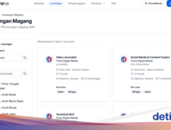 Cara Lihat Lowongan Magang Ke Langkah Magang Nasional 2026 Batch 1, Cek!