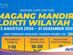 Lowongan Magang Sebagai Mahasiswa Aktif Di LLDikti Area III, Ada Banyak Formasi!