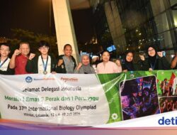Mantap, 4 Siswa Indonesia Raih 4 Medali Di Pesta Latihan Biologi Internasional!