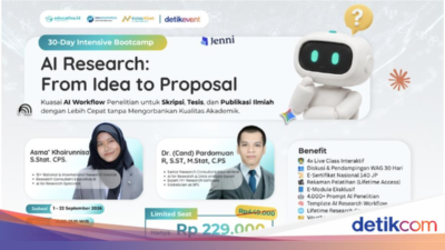 Susah Nemuin Topik Skripsi? Kuasai Workflow AI Research Di 30 Hari