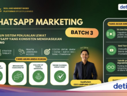 Bangun Sistem Penjualan Lewat Whatsapp, Pelajari Caranya Di Sini