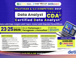 Belajar Olah Data hingga Membuat Dashboard lewat Pelatihan Data Analyst BNSP