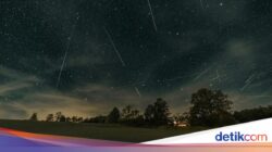 Siap-siap! Bakal Ada Puncak Hujan Meteor Orionid Ke 21-22 Oktober 2026