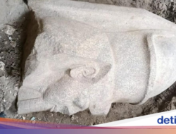 Potret Patung Firaun Ramses II Ditemukan Di Delta Sungai Nil